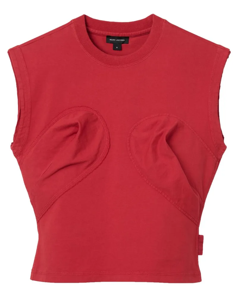 Marc Jacobs Oberteil aus Baumwolle - Rot Rot