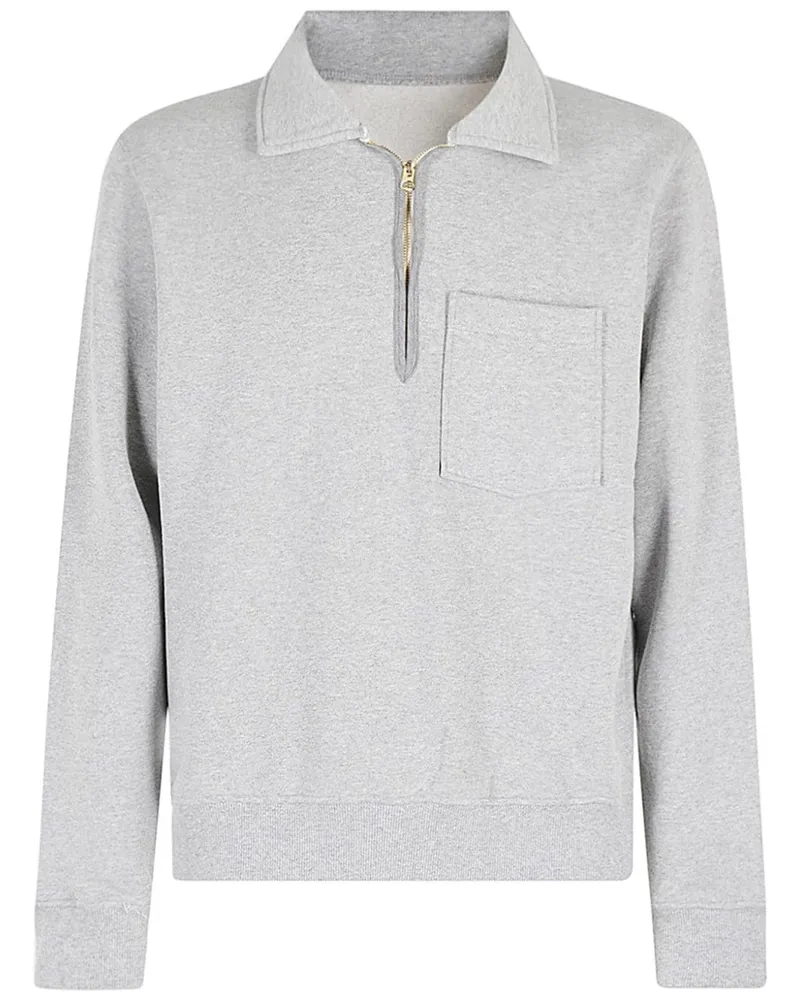 Fortela Poloshirt mit Reißverschluss - Grau Grau