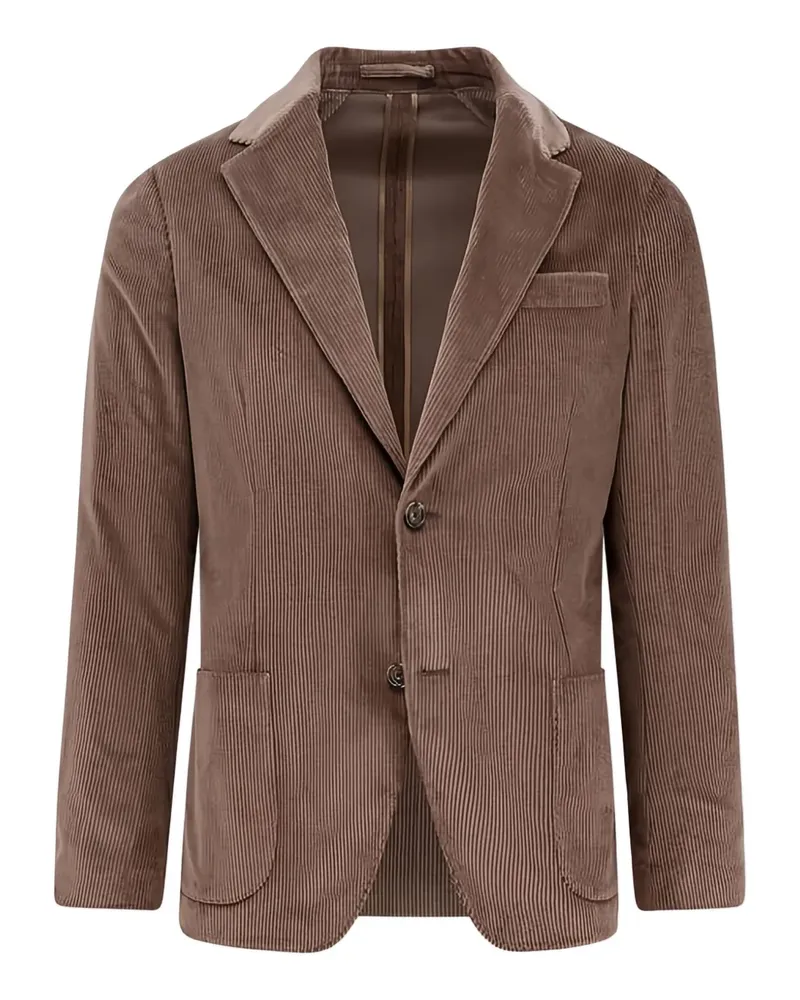LARDINI Sakko aus Cord - Braun Braun