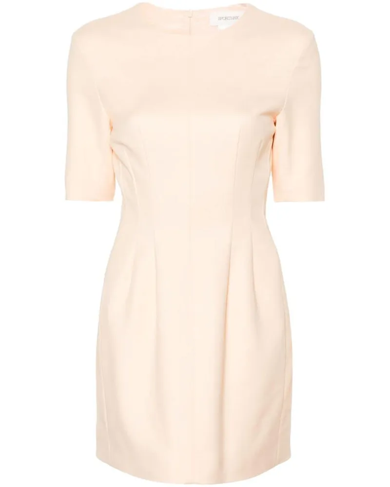 SPORTMAX Colomba Minikleid Nude