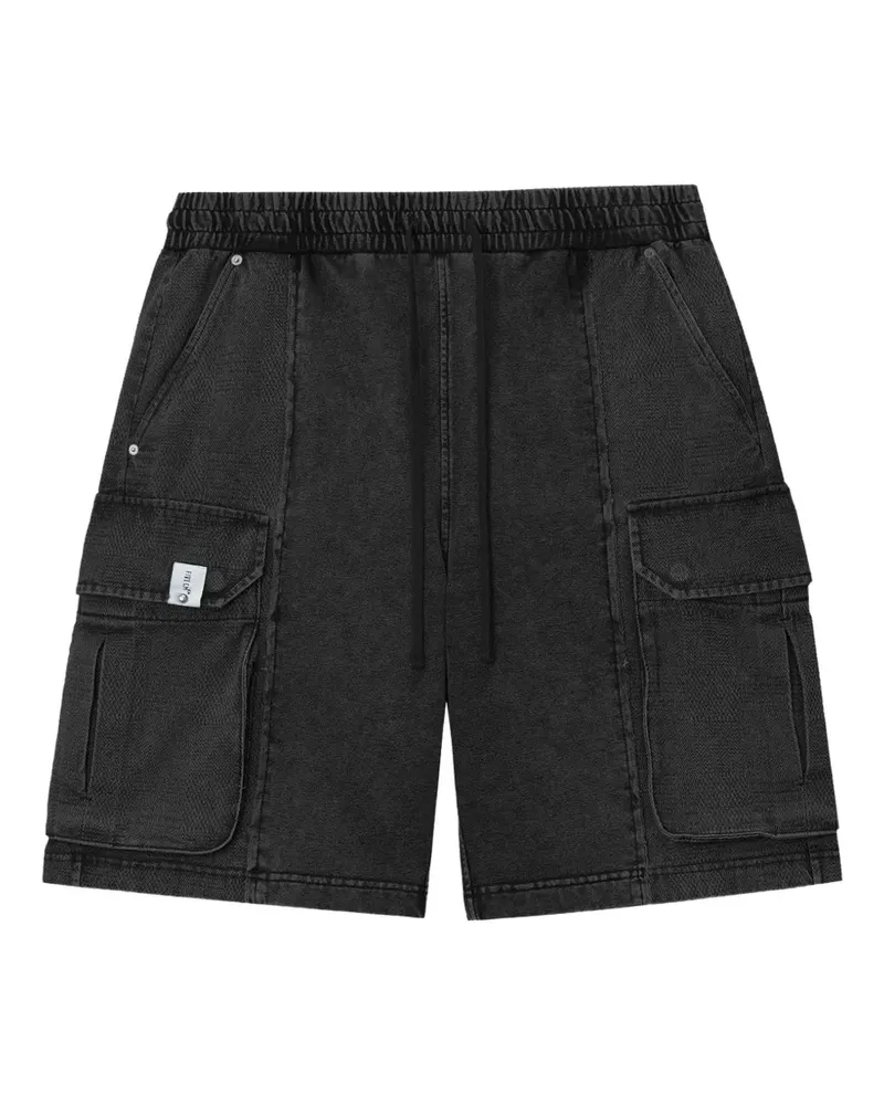 FIVE CM Klassische Cargo-Shorts - Schwarz Schwarz