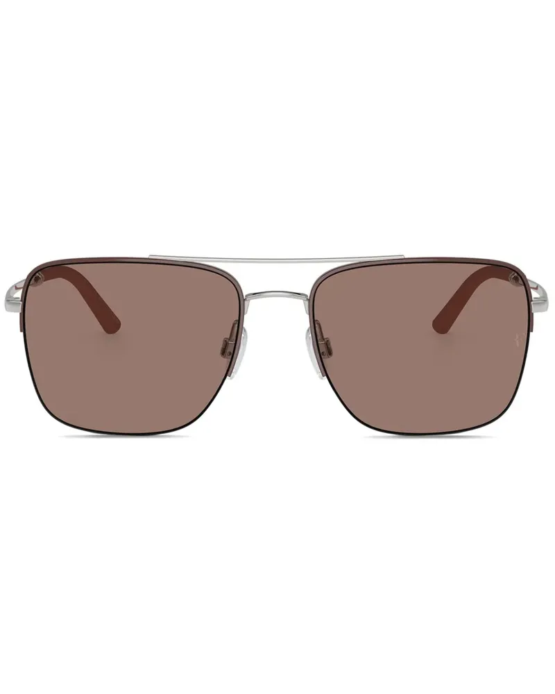 Oliver Peoples R-2 Sonnenbrille - Silber Silber