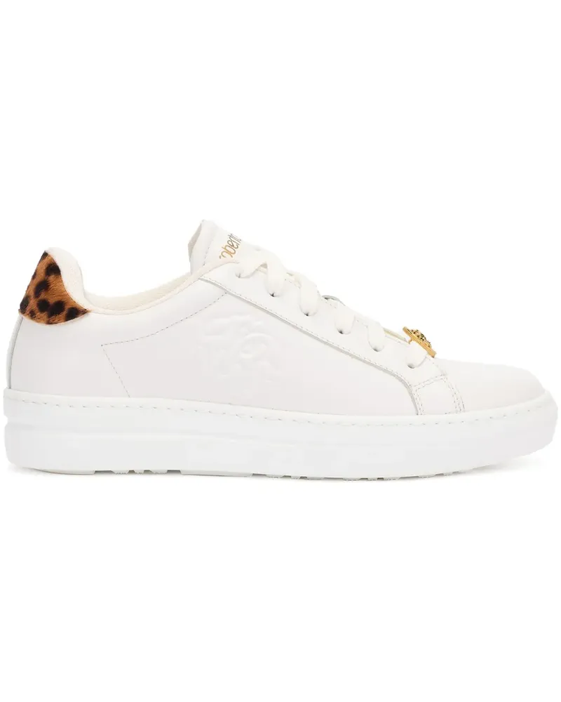 Roberto Cavalli Sneakers aus Leder - Weiß Weiß
