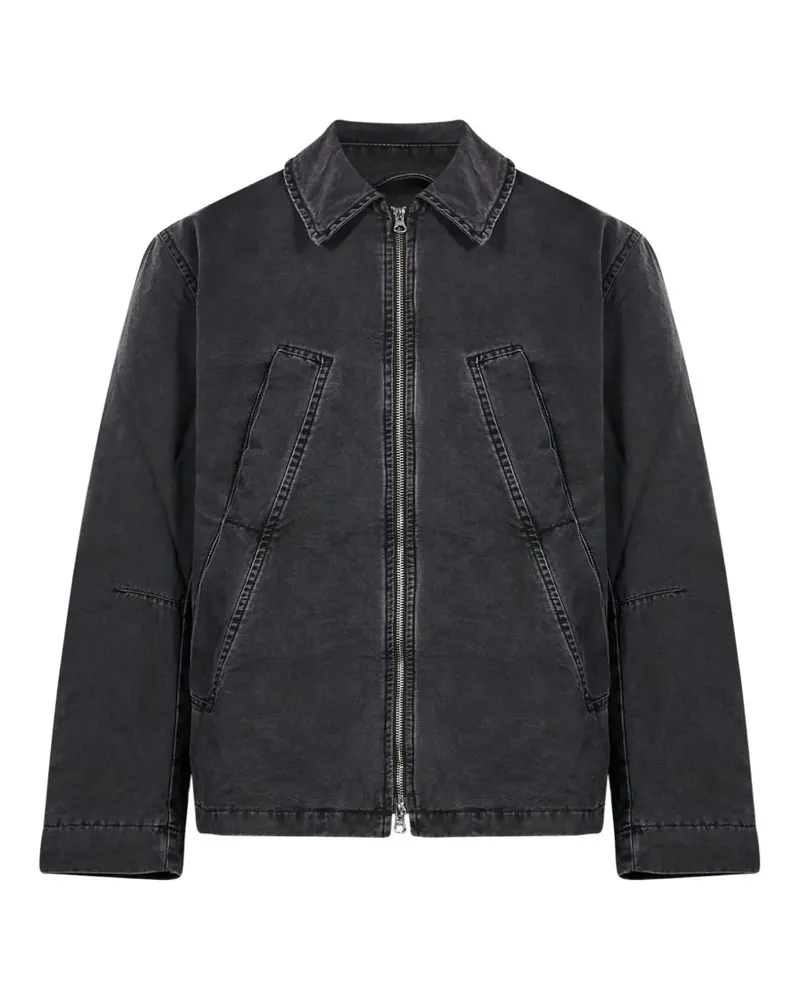 YMC Repetition Jeansjacke - Schwarz Schwarz
