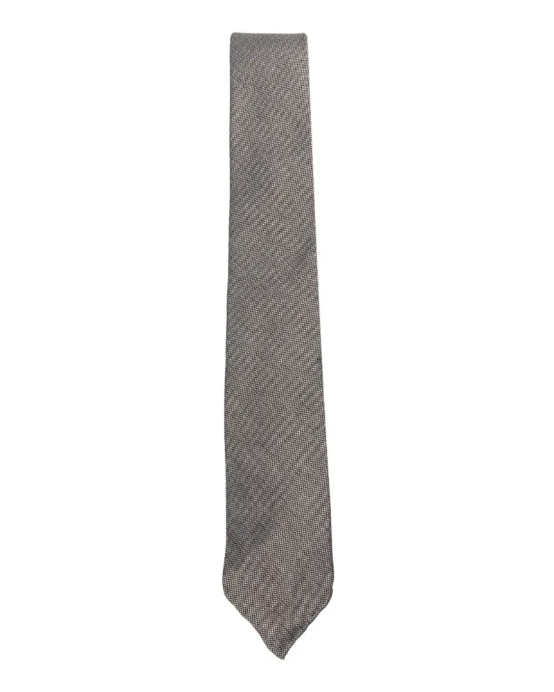 Dell'oglio Martin patterned tie - Braun Braun