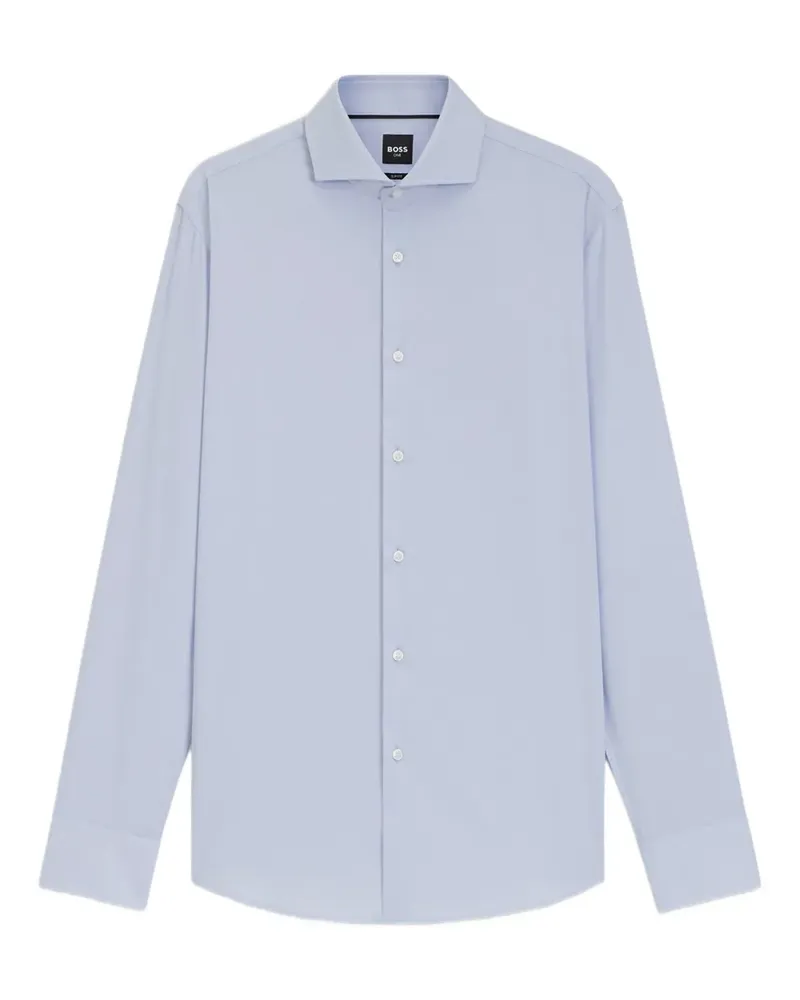 HUGO BOSS Hemd mit klassischem Kragen - Blau Blau