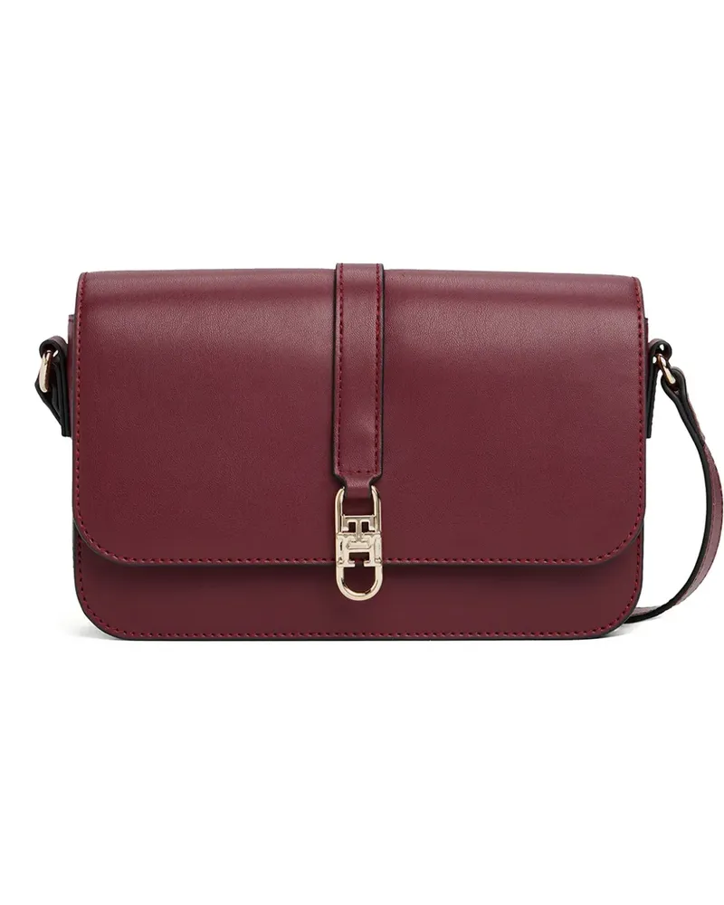 Tommy Hilfiger Umhängetasche mit Logo-Schild - Rot Rot