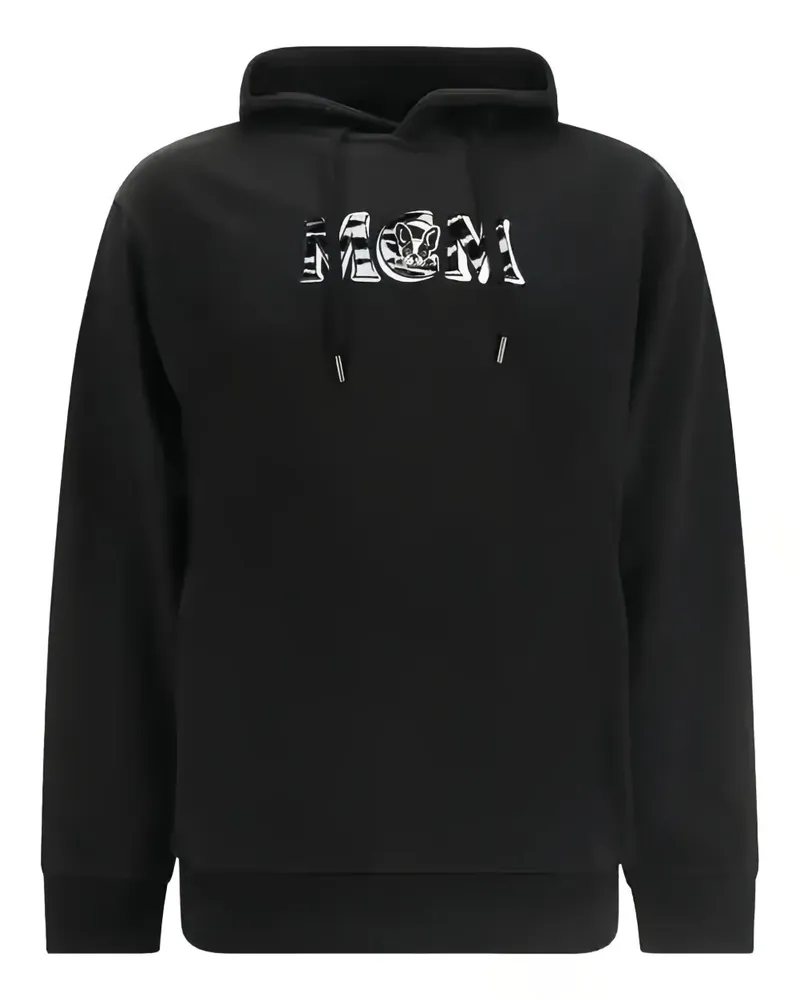 MCM M Pup Logo Hoodie - Schwarz Schwarz