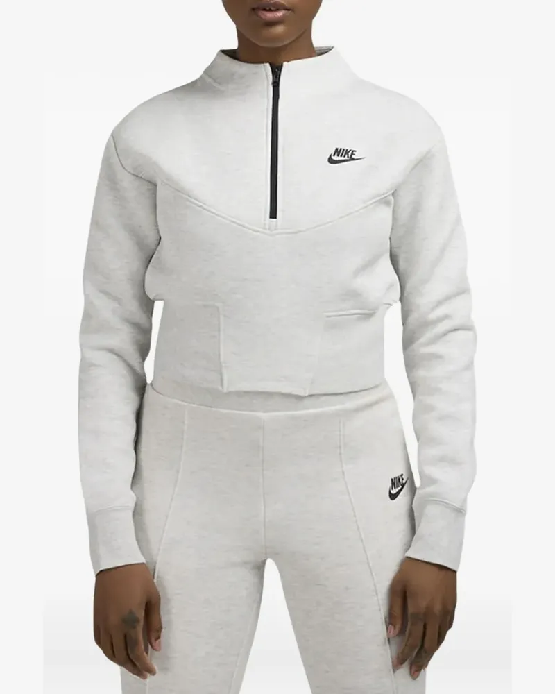 Nike Tech Fleece Sweatshirt - Weiß Weiß