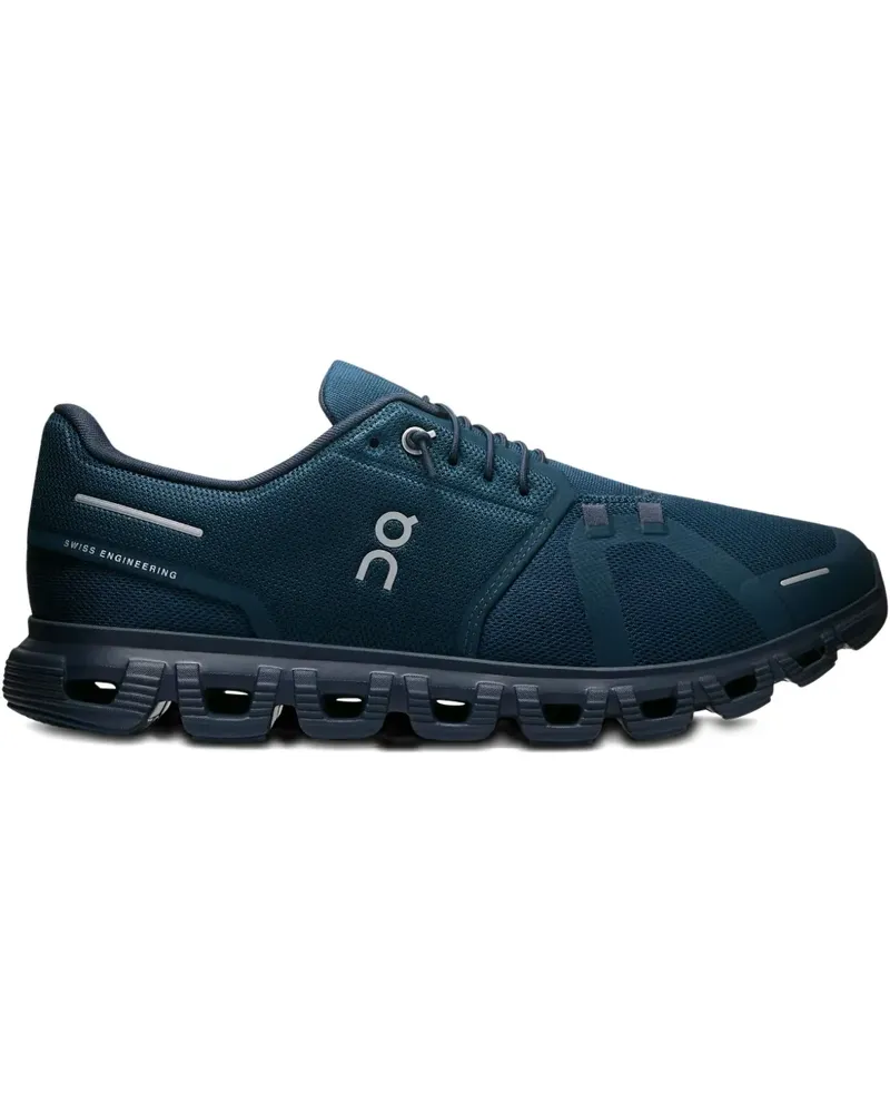 ON Cloud 6 "Midnight/Ink" Sneakers - Blau Blau