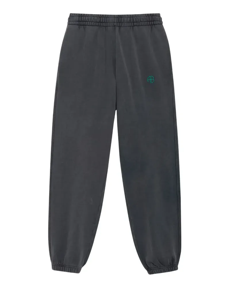Anine Bing Karter Jogginghose mit Logo-Stickerei - Grau Grau
