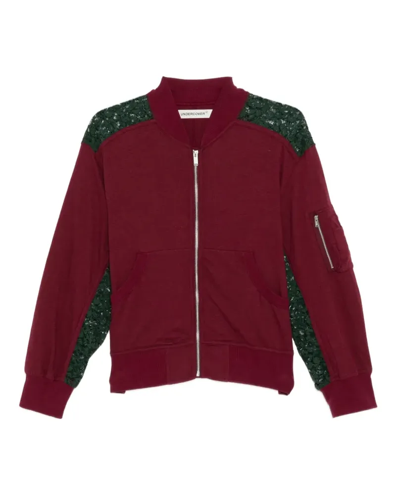 Undercover cutwork bomber jacket - Rot Rot