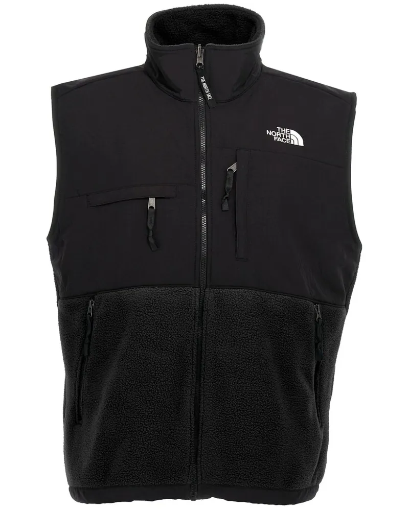 The North Face Retro Denali Weste - Schwarz Schwarz