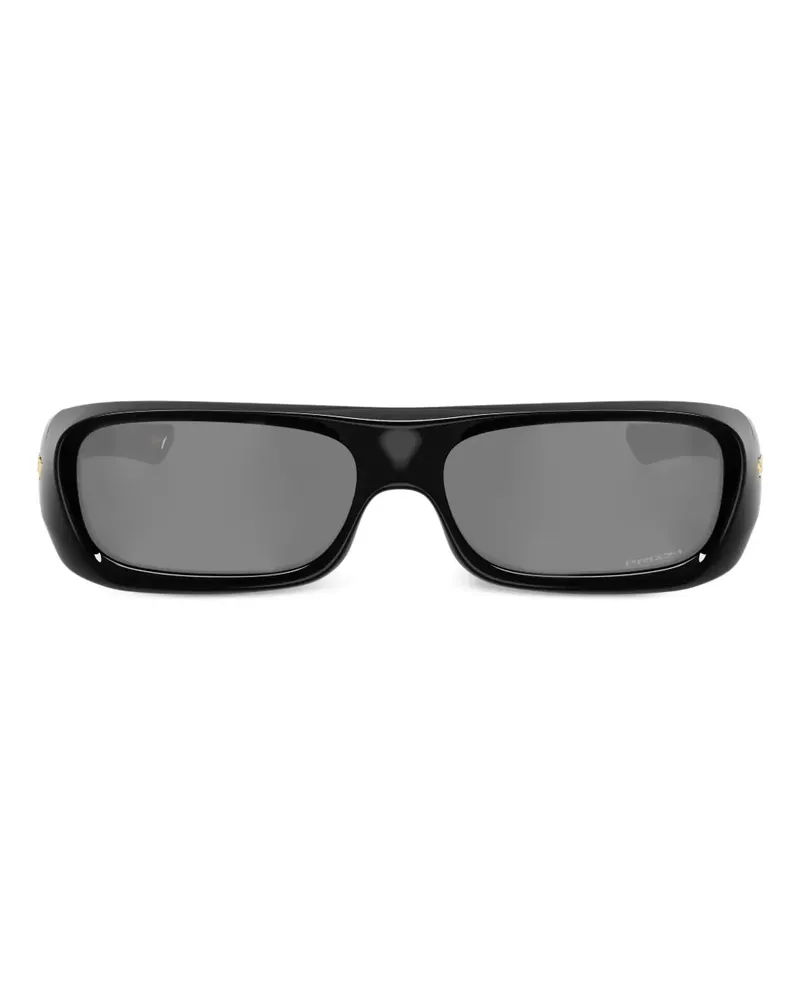 Oakley Sonnenbrille im Biker-Look - Schwarz Schwarz