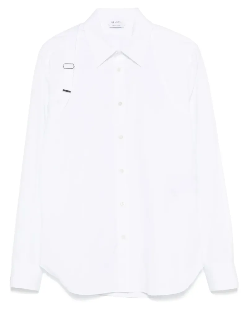 Alexander McQueen Harness Hemd - 9000 WHITE 9000