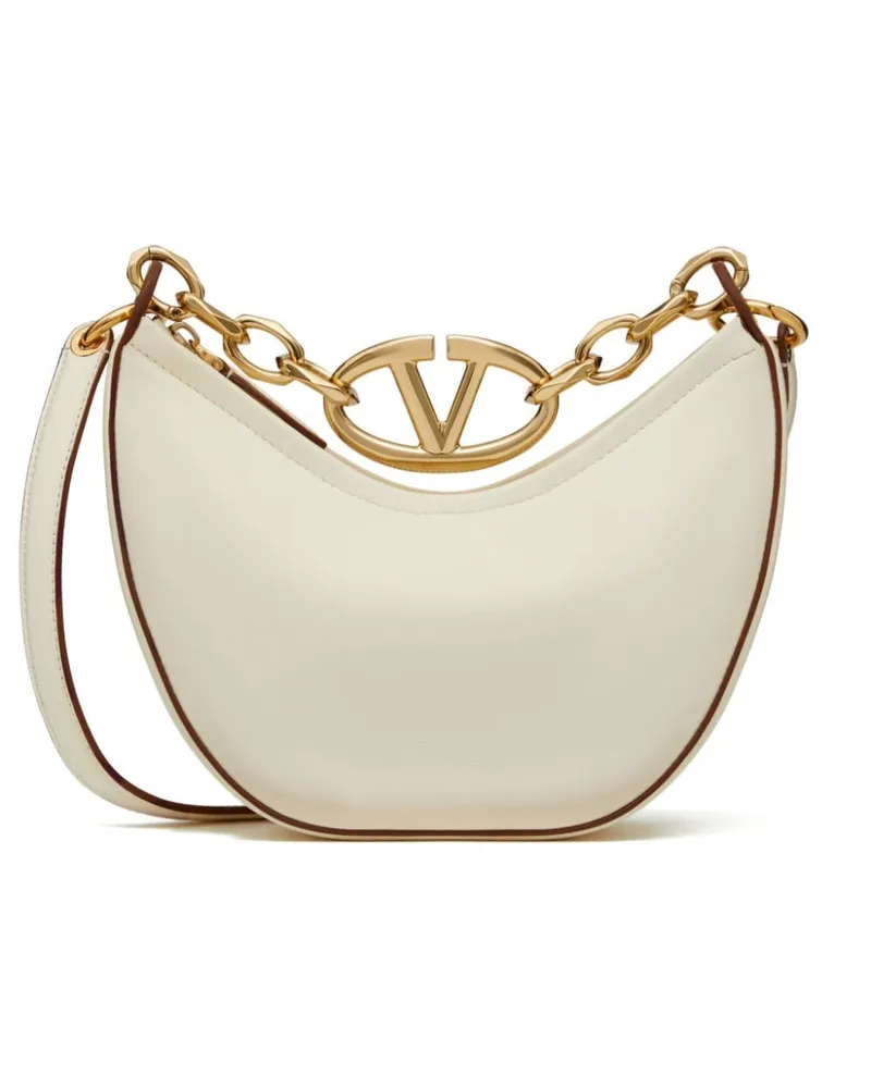 Valentino Garavani Mini VLogo Moon Tasche - Nude Nude