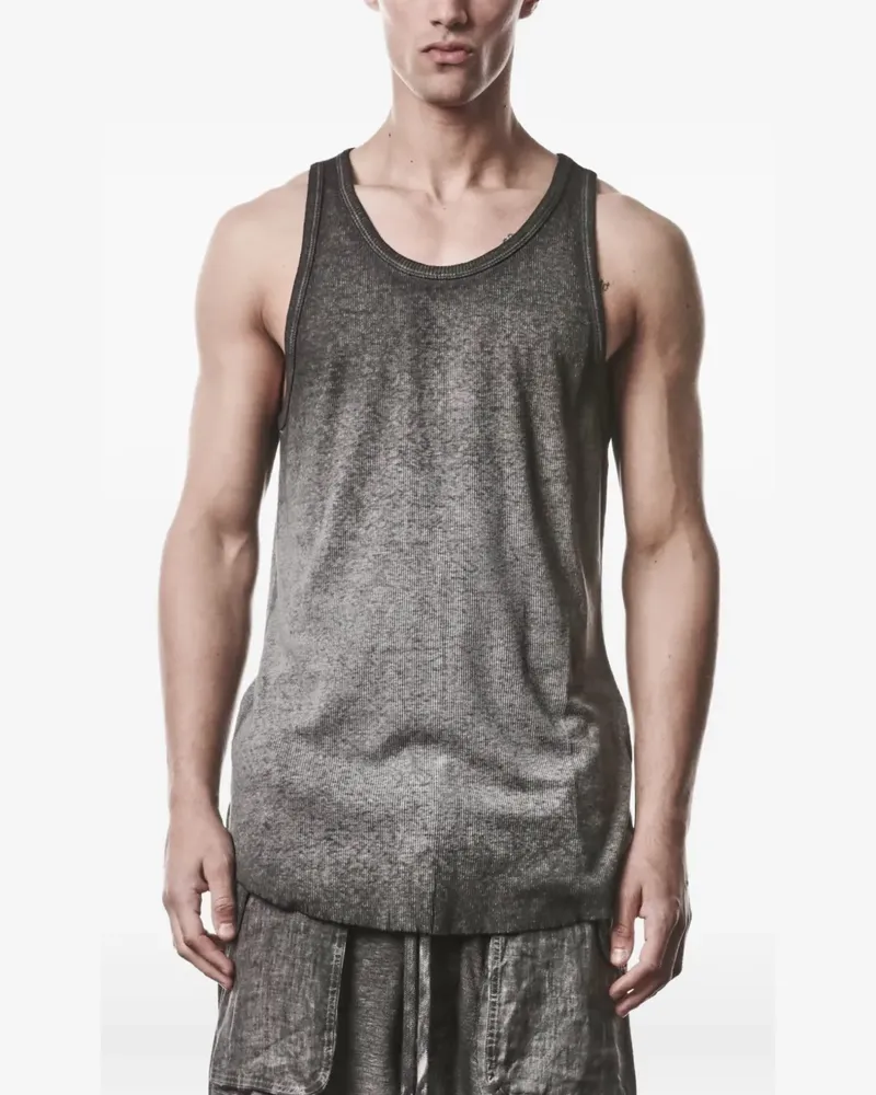 THOM KROM Ausgeblichenes Top - Grau Grau