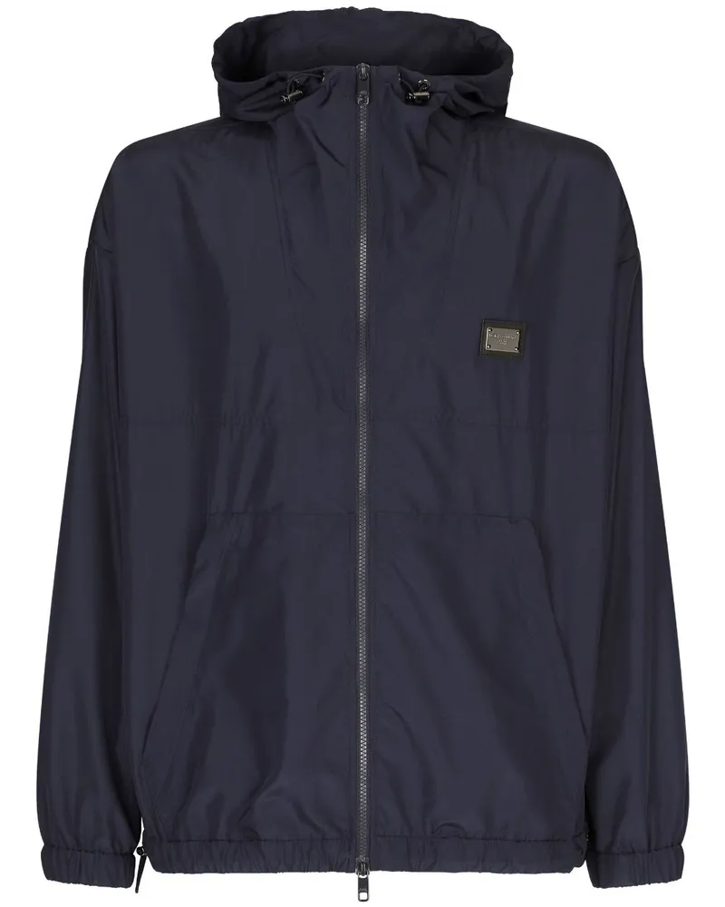 Dolce & Gabbana Jacke mit Reißverschluss - Blau Blau