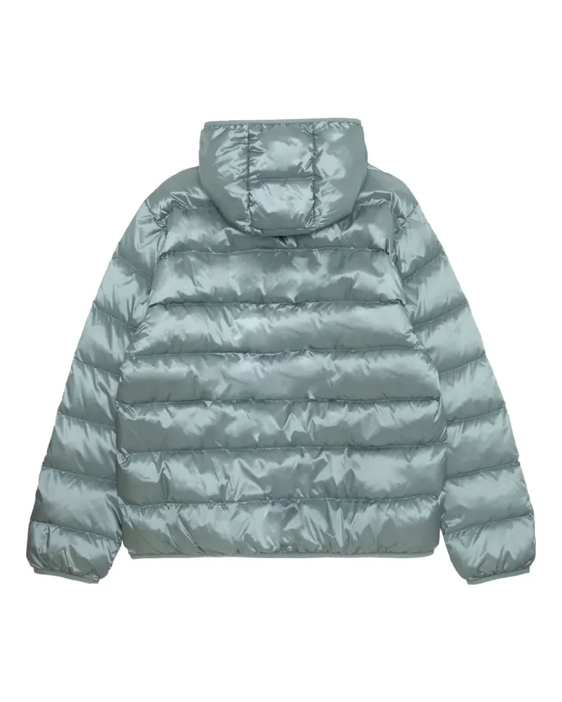 BAPE Moonface Daunenjacke mit Kapuze - Blau Blau