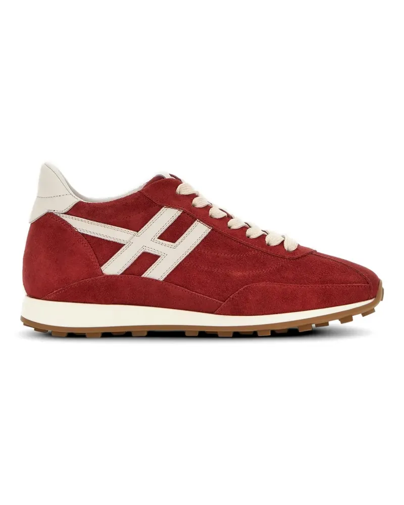 Hogan Sneakers mit Logo - Rot Rot