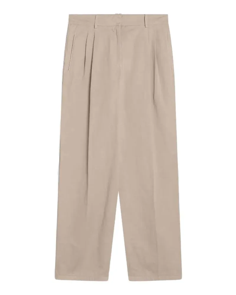 The Row Hose mit Bundfalten - Nude Nude