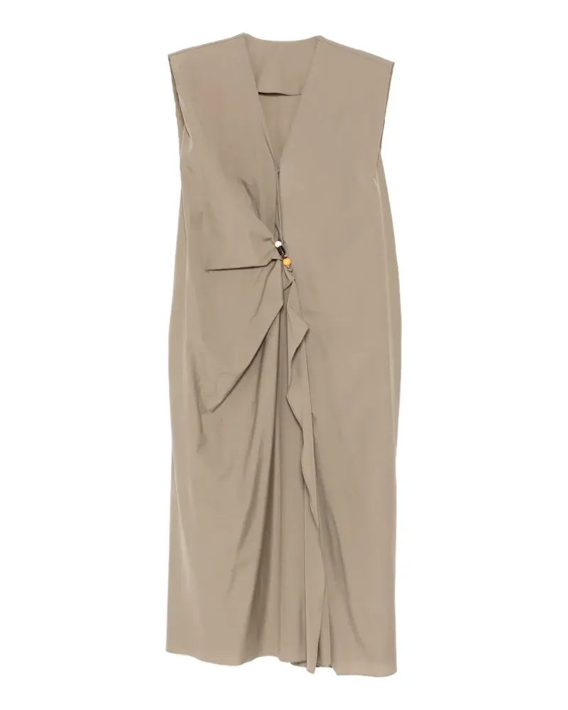 JNBY Ärmelloses Kleid im Deconstructed-Look - Nude Nude
