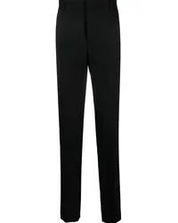 Alexander McQueen Halbhohe Hose Schwarz