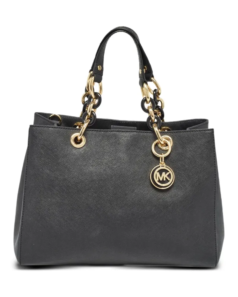 Michael Kors Cynthia Handtasche - Schwarz Schwarz