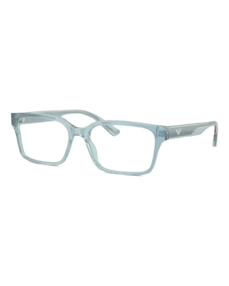 Emporio Armani square frame glasses - Blau Blau