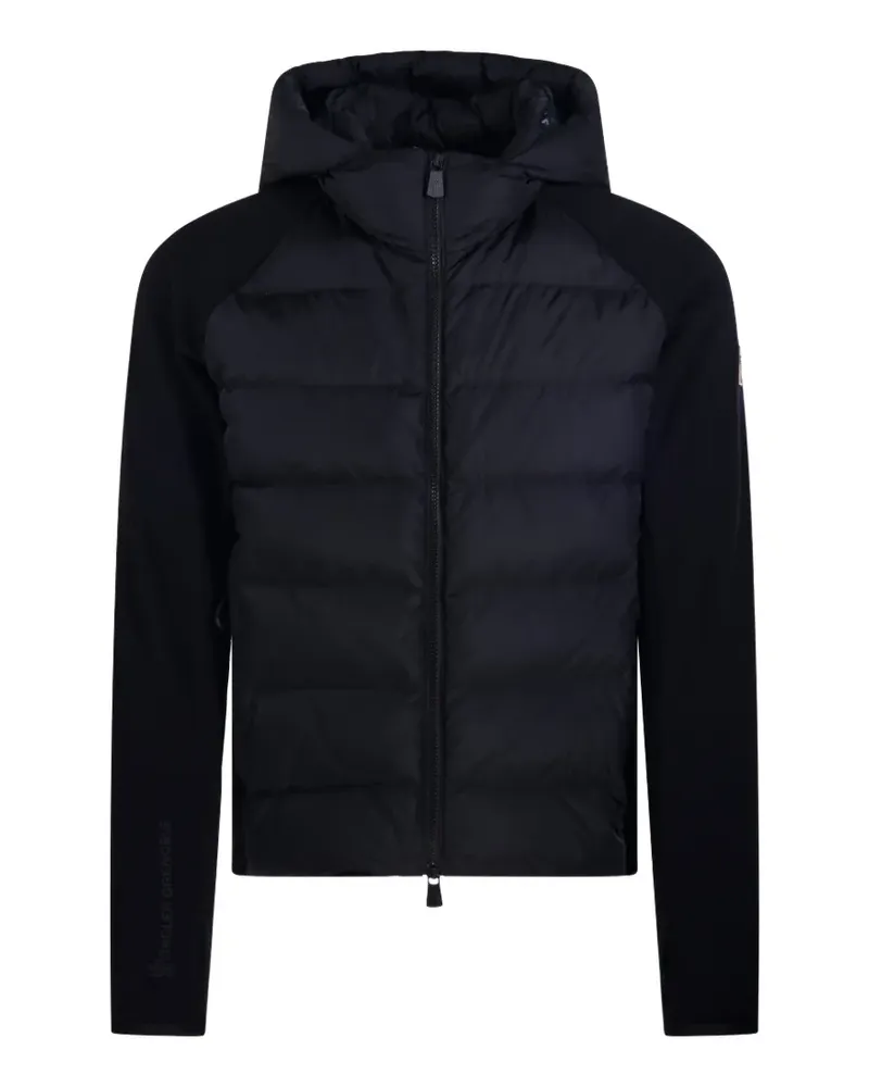 Moncler Polartec quilted hooded jacket - Schwarz Schwarz