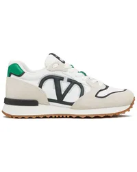 Valentino Garavani VLogo Netrunner Sneakers Nude