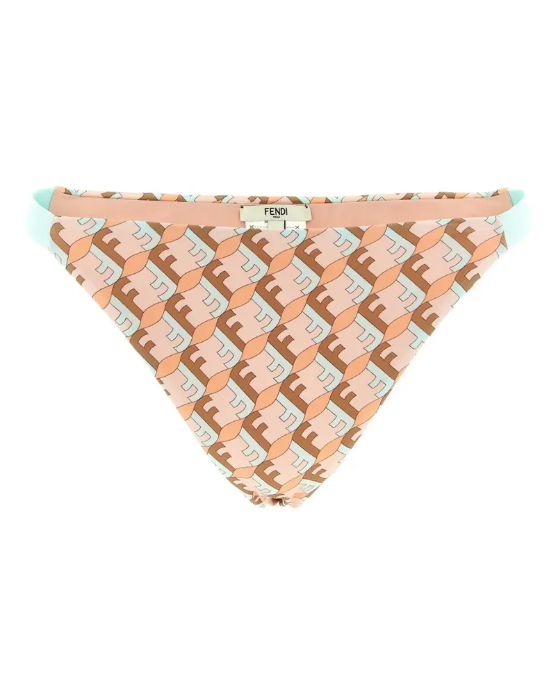 Fendi FF Waves bikini briefs - Nude Nude