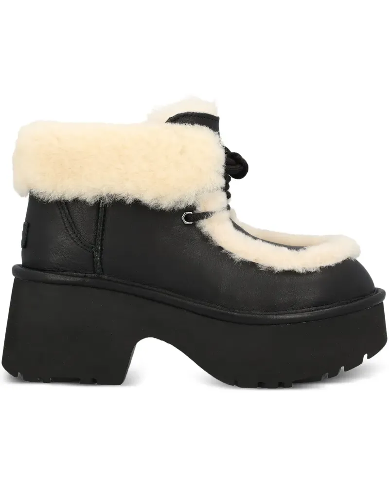 UGG Classic Esmee Plateau-Stiefel - Schwarz Schwarz
