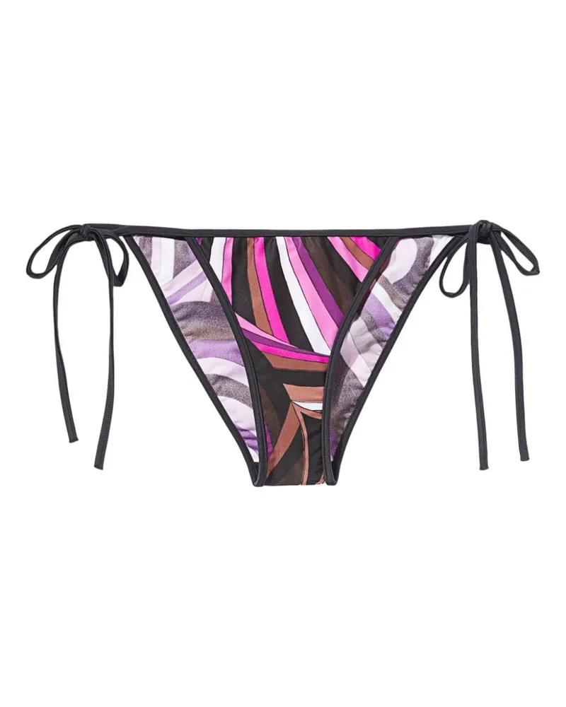 Emilio Pucci Bikinihöschen mit Print - Rosa Rosa