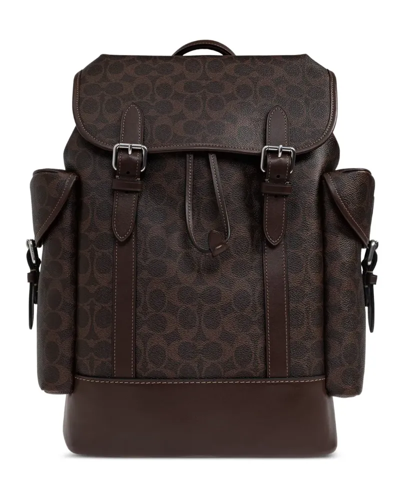 Coach Hitch signature backpack - Braun Braun