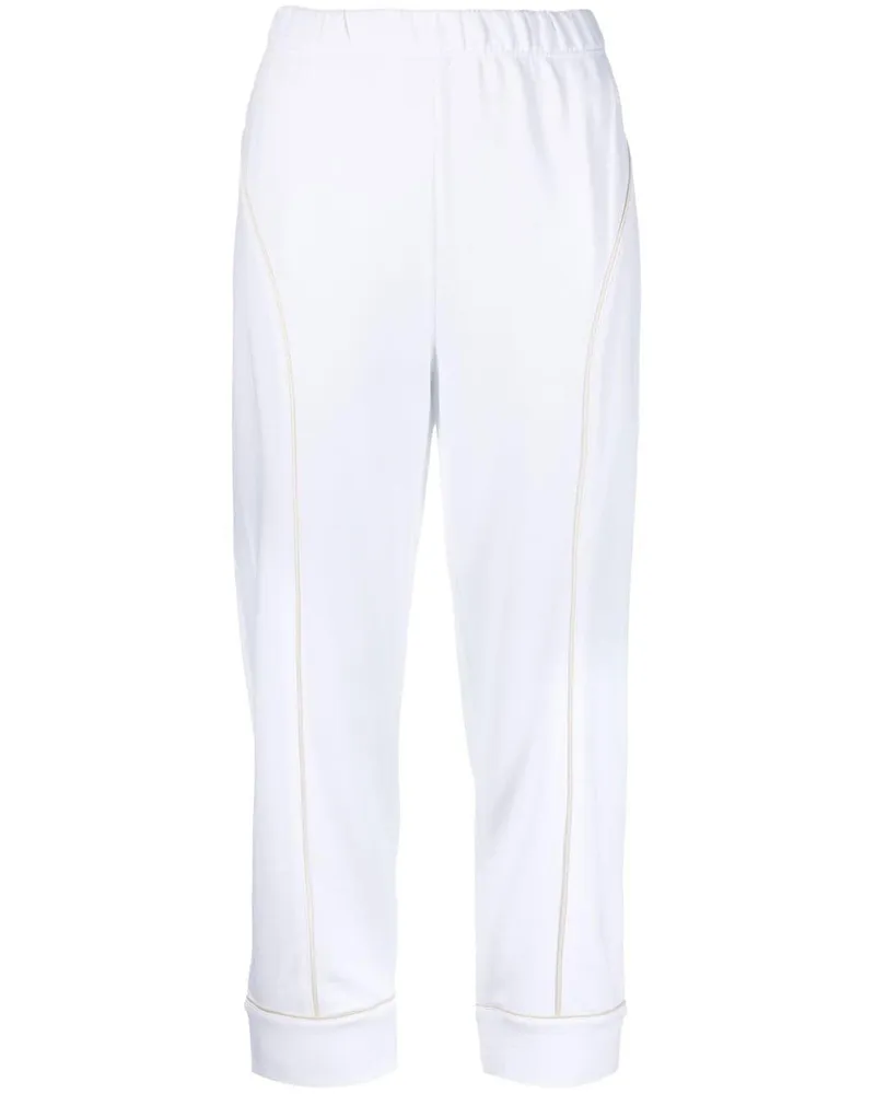 Stella McCartney Klassische Jogginghose - Weiß Weiß