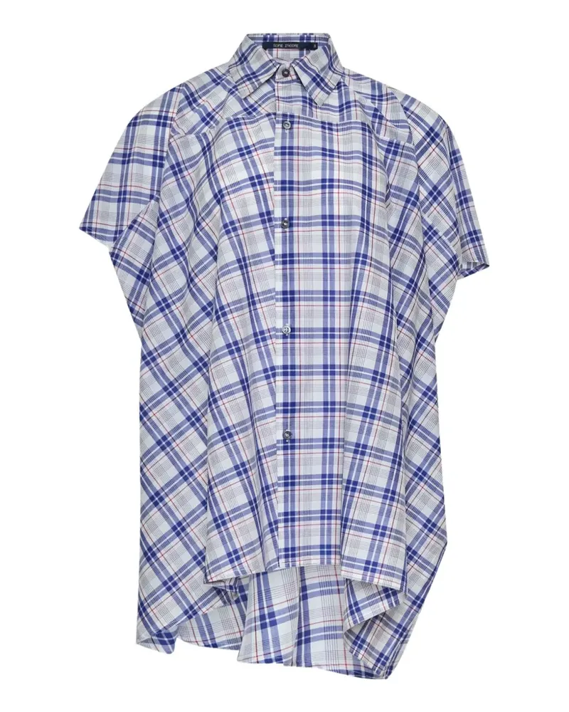 Sofie D'Hoore check-pattern shirt - Blau Blau