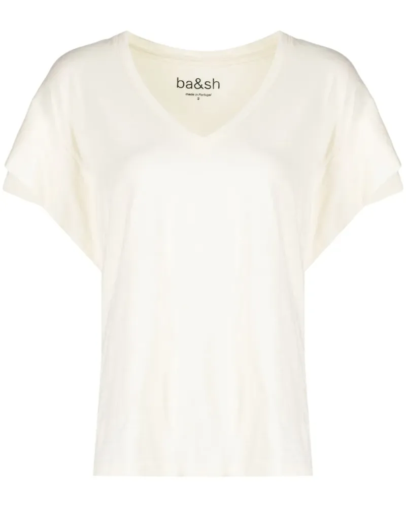 ba&sh Viny T-Shirt - Weiß Weiß
