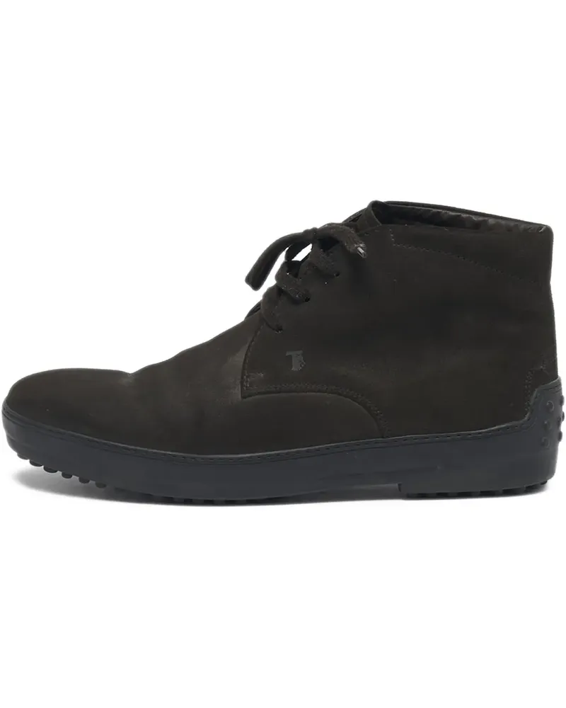 TOD'S suede ankle desert boots - Braun Braun