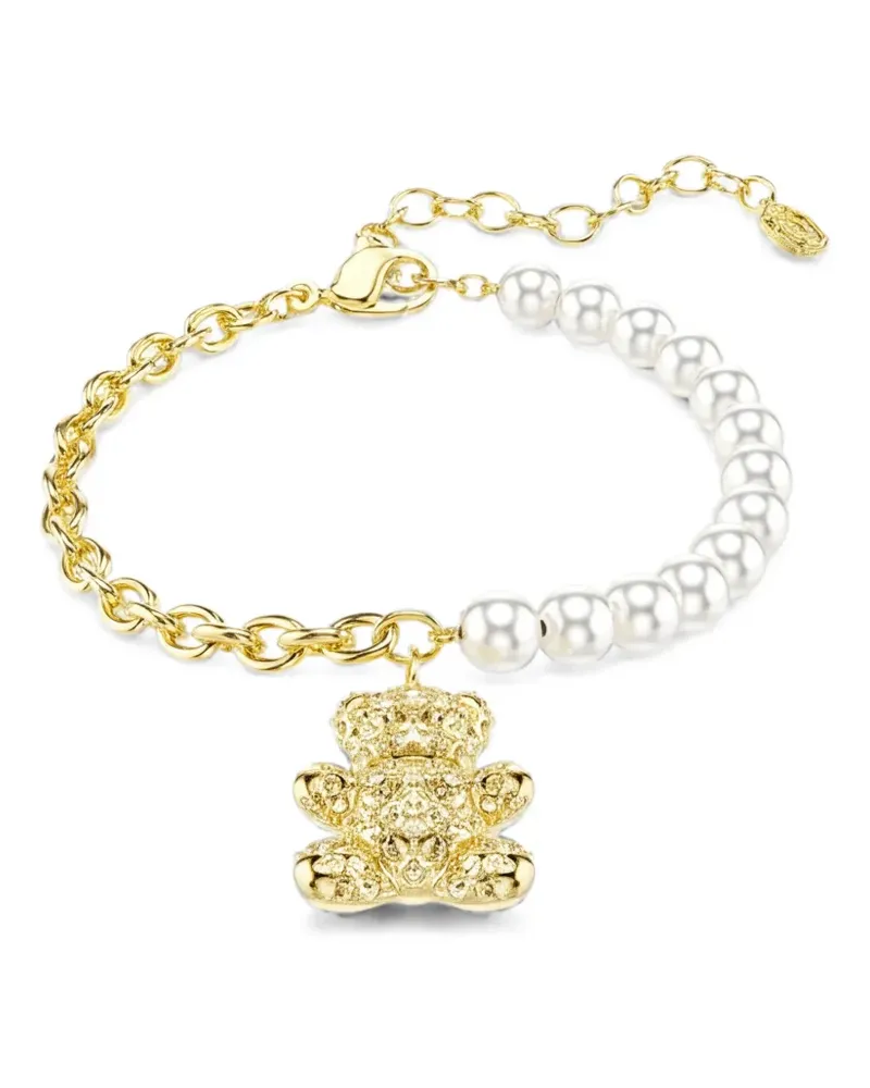 Swarovski Idyllia pearl-embellished bracelet - Gold Gold