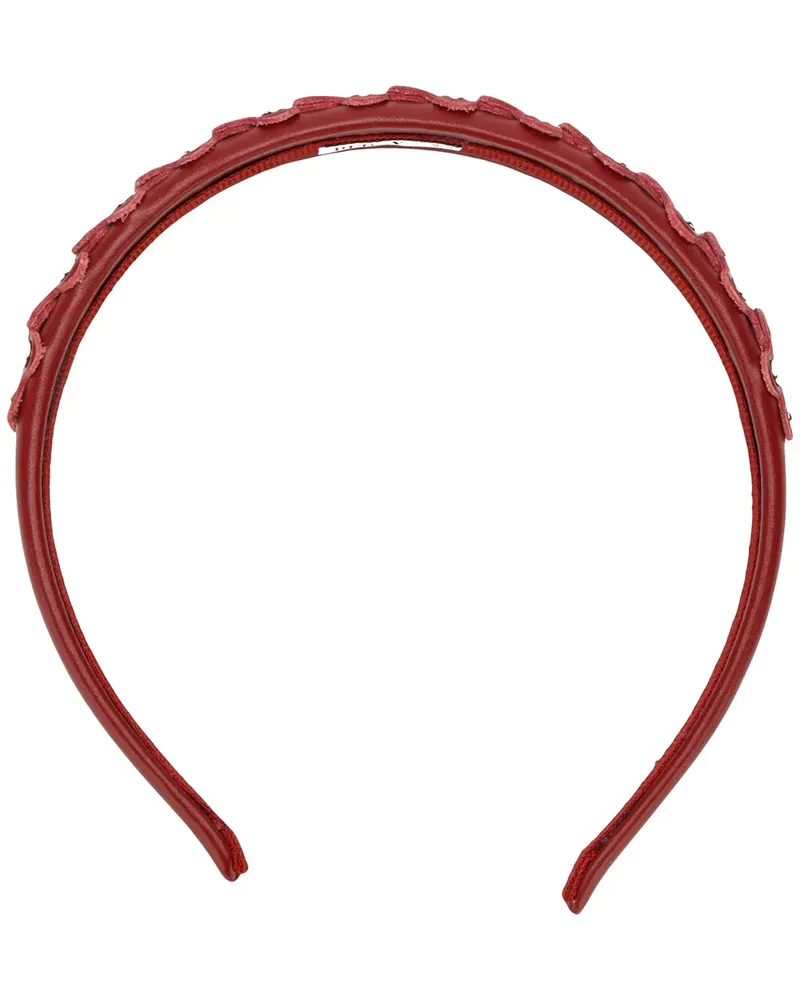 RED Valentino Haarreif mit Nieten - Rot Rot