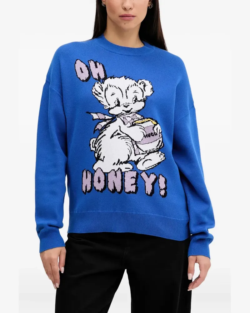 HUGO BOSS Klassisches Sweatshirt - Blau Blau