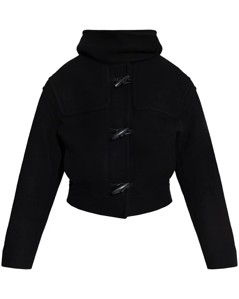 Jacquemus Jacke aus Wolle - Schwarz Schwarz