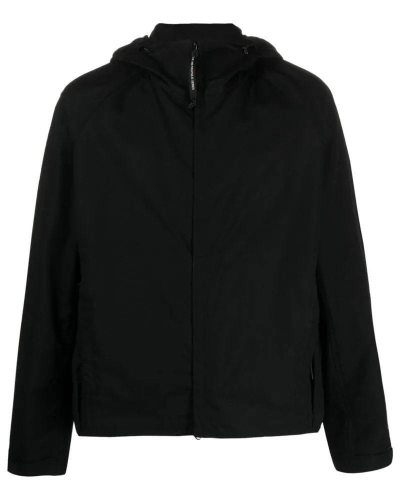 C.P. Company Metropolis Series HyST Kapuzenjacke - Schwarz Schwarz