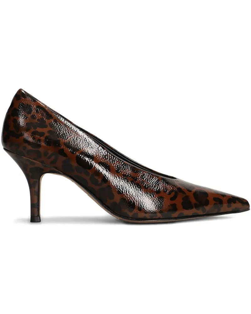 The Seller Pumps mit Leoparden-Print - Braun Braun