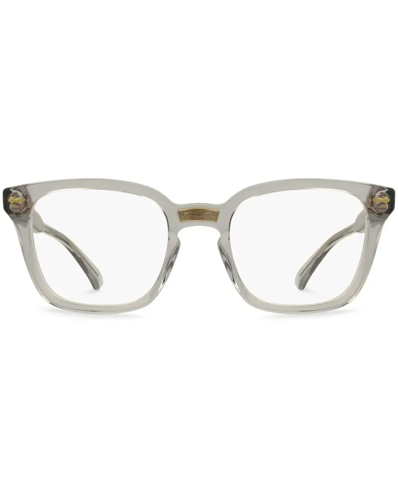 Gucci Brille mit eckigem Gestell - Gold Gold