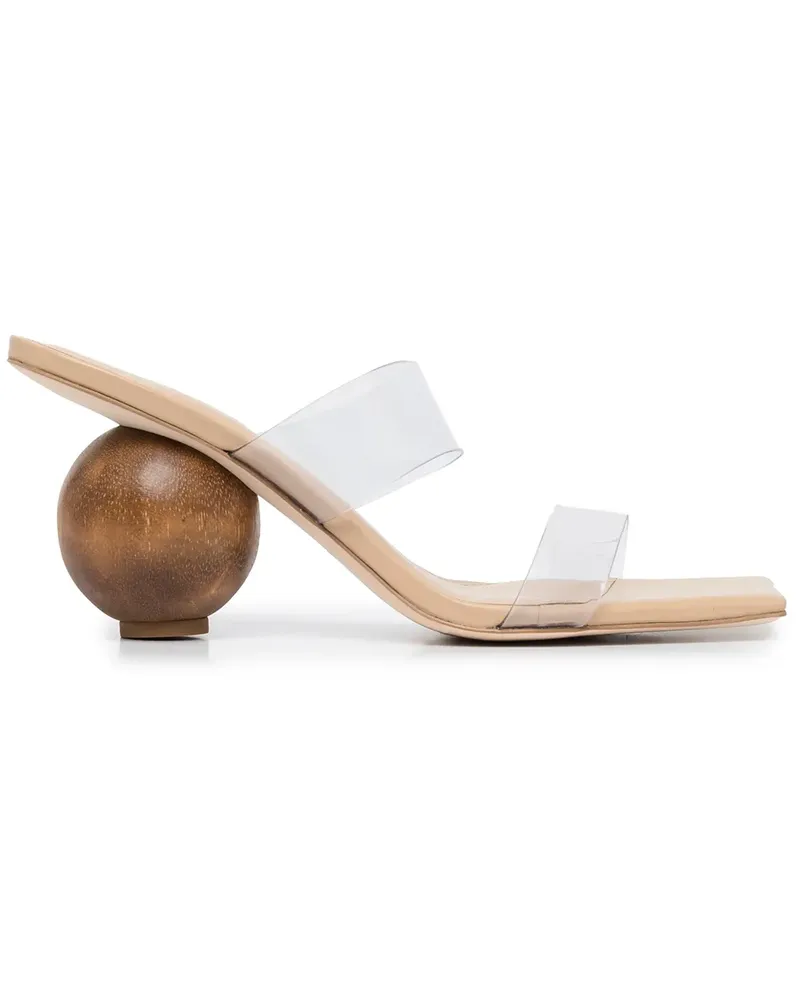 Cult Gaia NHU Mules 90mm - Braun Braun