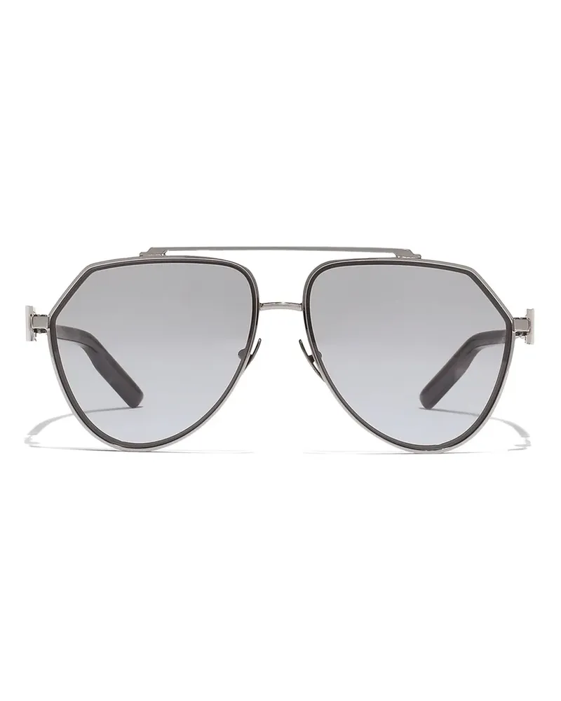 Dolce & Gabbana Getönte Pilotenbrille - Grau Grau