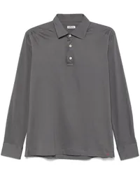 Kiton Poloshirt aus Jersey Grau