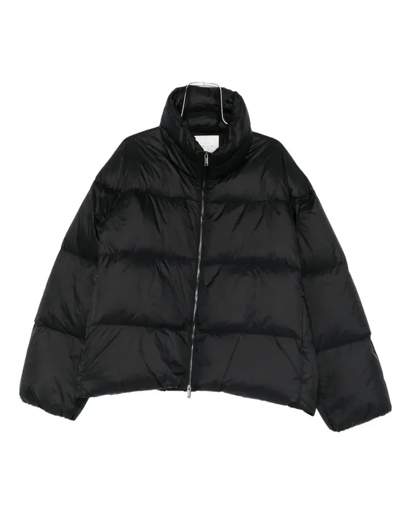 Studio Nicholson zip-up padded jacket - Schwarz Schwarz